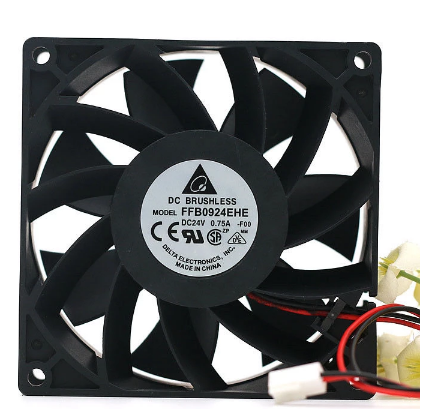 Original DELTA FFB0924EHE Cooling Fan 24V 0.75A 18W 3wires FFB0924EHE Fans